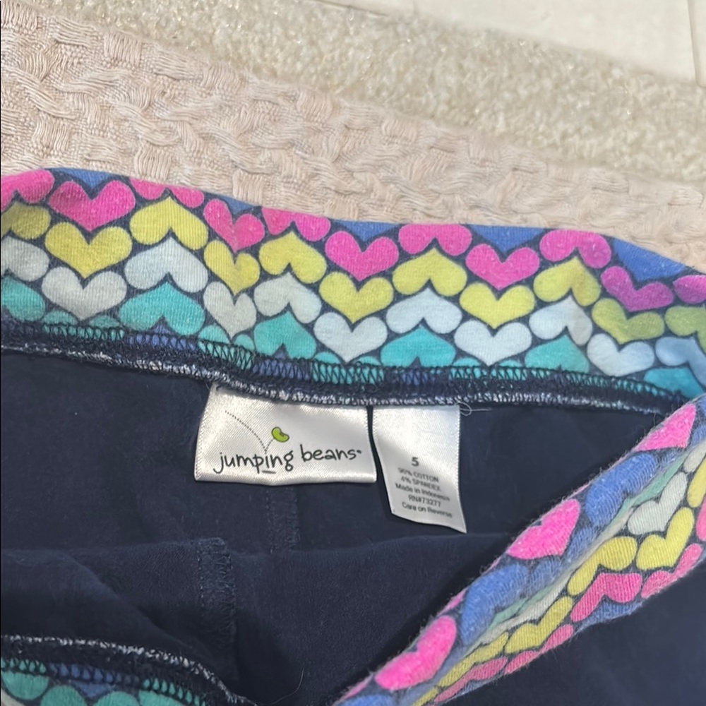 Jumping Beans Pink and Blue Casual Shorts Set - Picture 4 of 5